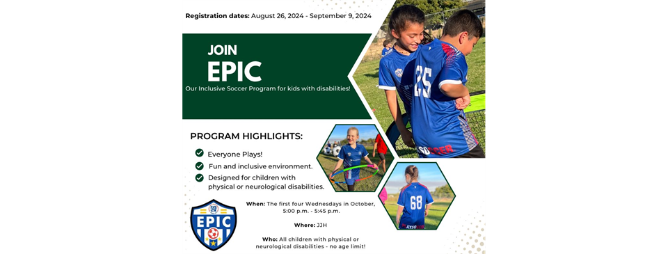 EPIC Registration Now Open!